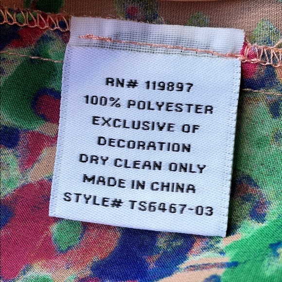 Collective Concepts floral crochet racer back tank - Picture 6 of 8